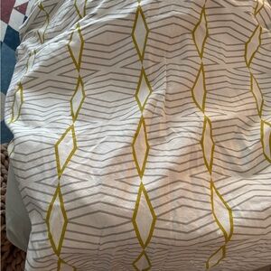 West Elm 100% cotton curtains 2 panels